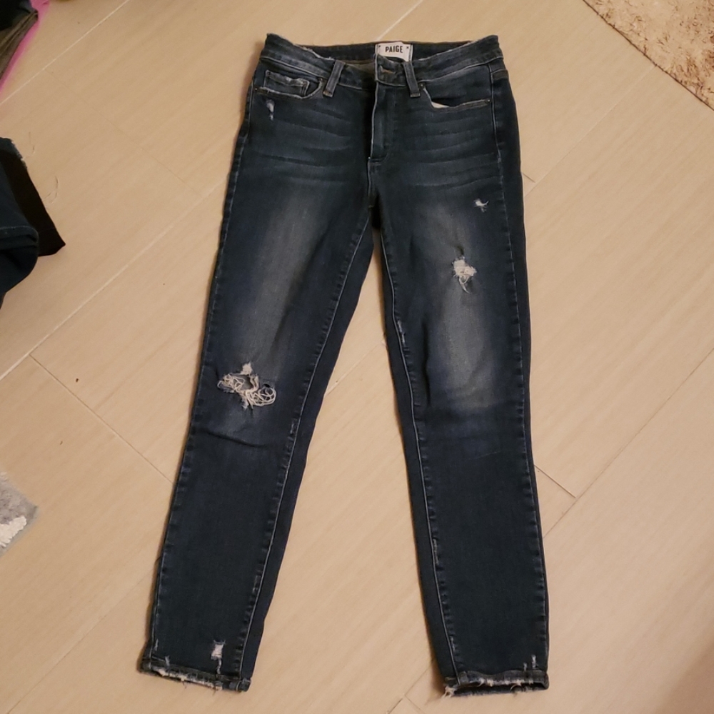 Paige Hoxton crop jean